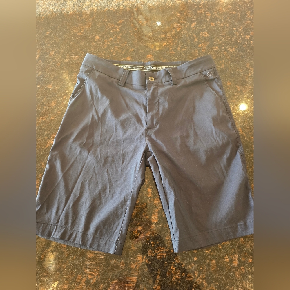 Galvin Green Men's Navy Golf Shorts